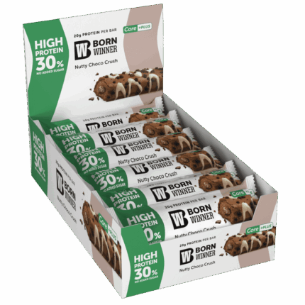 Born Winner Core PLUS Protein bar – Nutty Choco Crush