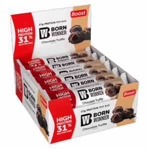 BORN WINNER Boost Protein Bar Box / 12 x 75 g - Görsel 3