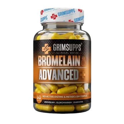 GRIMSUPPS Bromelian Advanced+ Zinc + Koenzim Q10 60 CAPSULES