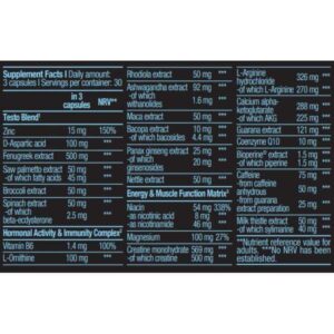 Biotech Usa Brutal Anadrol Zinc , Daa Aspartic , Fenugreek , Gh Arginine ornithine 90 Caps - Görsel 2