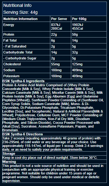 Bsn Syntha-6 Whey Isolate Protein 4,56 Kg / 97 Servis - Görsel 3