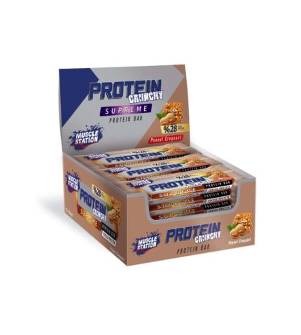 Muscle Station Musclestation Supreme Crunch Yerfıstık 12li kutu