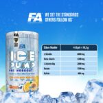 Fa Nutrition Ice Pump Pre Workout 463 GR Ice Citrus & Peach - Görsel 2