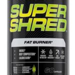 Cellucor Super Shred Fat Burner Thermogenic Power & High Stimulant Energy 60 Caps