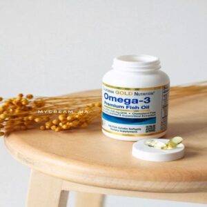 California Gold Nutrition Premium Omega 3 Fish Oil 100 SOFTGEL - Görsel 2