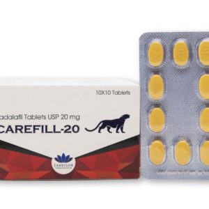 CareFill india Tadalafil Tablet 20mg 100 Tablet