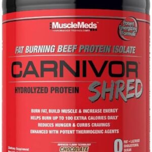 MuscleMeds Carnivor Shred Fat Burning Hydrolized Beef Protein Isolate 1 kg