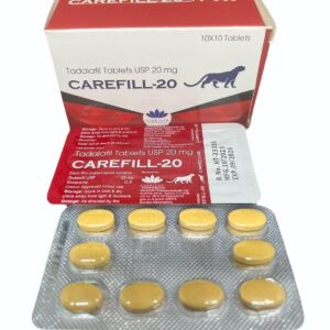 CareFill india Tadalafil Tablet 20mg 100 Tablet
