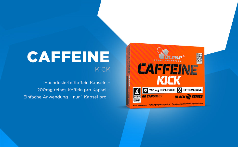 Olimp Caffeine Kick 200 mg 60 Servis - Görsel 2
