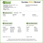 California Gold Nutrition Astaxanthin Antioxidant Carotenoid AstaLif Pure Icelandic 99% 12 mg 30 Caps - Görsel 4