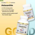 California Gold Nutrition Astaxanthin Antioxidant Carotenoid AstaLif Pure Icelandic 99% 12 mg 30 Caps - Görsel 2