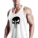 Rahat Nefes Alan Kumaş Punisher Atlet (Beyaz)