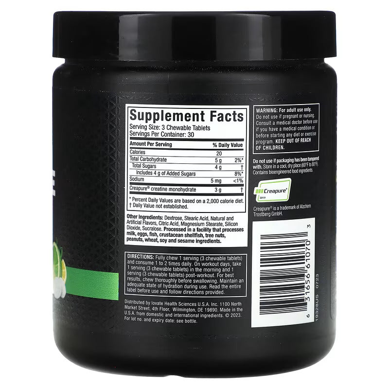 Muscletech Creatine Chews 90 Tablet - Görsel 3