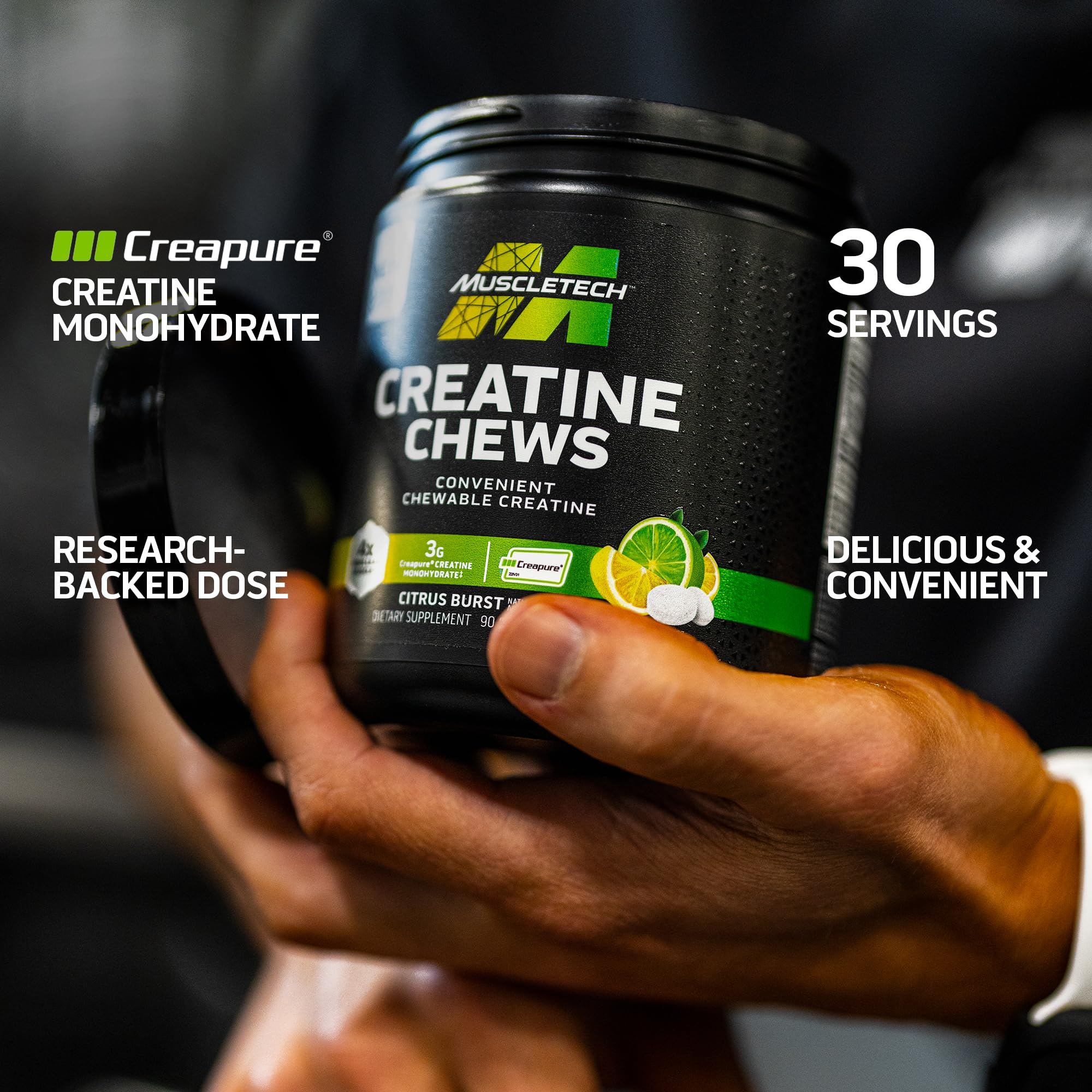 Muscletech Creatine Chews 90 Tablet - Görsel 4