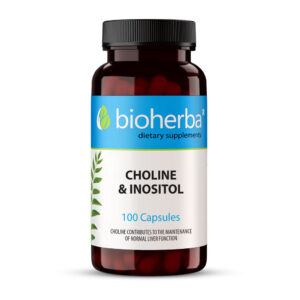 Bioherba Choline(Kolin) & Inositol 100 Caps