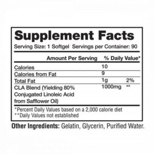 GASPARİ CLA 90 CT 1000mg - Görsel 2