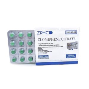 ZPHC Clomiphene Citrate Clomid ZPHC — 25 mg 100 tablets