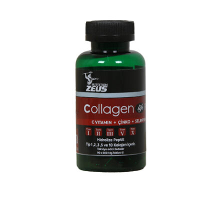 Zeus Nutrıtıon Collagen Life Pro 90X500MG Kapsül
