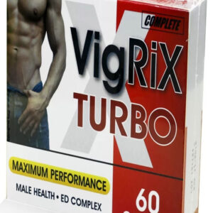 Complete Vigrix Turbo Testo Ginseng Epimedium Tribulus 60 Caps