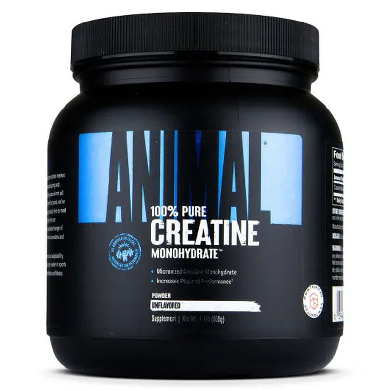 Universal Animal Creatine Monohydrate Monohidrat 500gr – 100 SERVİS – Usa menşei Yerli üretim değildir