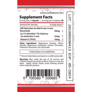 CORE LABS BULK Rx Decanoate 90 caps - Görsel 2
