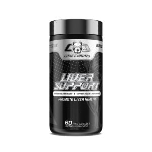 CORE CHAMPS LIVER SUPPORT Milk Thistle , Betaine , Turmeric , Selenium 60 Veg Caps - By Kai Greene