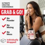 Force Factor Legendary Creatine Monohydrate Memory & Cognitive Sugar Free, Berry Blast 60 Chews - Görsel 5
