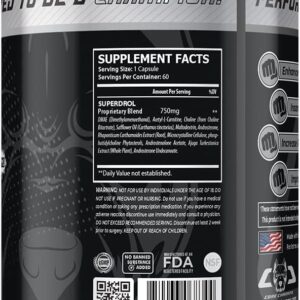Core Champs Super Drol Choline Dmae , Acety L-Carnitine , Ajuga turkesteron 60 caps – By Kai Greene