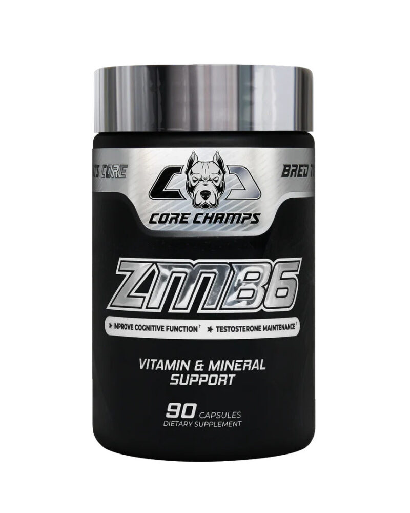 Core Champs ZMA+B6+Boron 90 CAPS - By Kai Greene