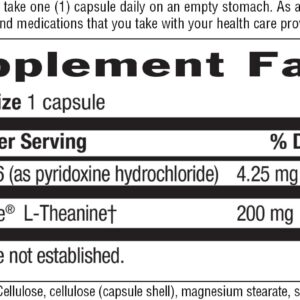 Country Life Suntheanine L-Theanine Stress Relief Inositol Focus & Better Sleep Brain & Cognitive