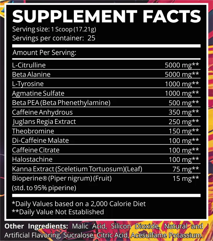 Dark Labs Crack Diamond Edition Preworkout - Görsel 2