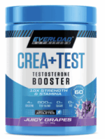 Everload Nutrition CREA+TEST Creatine Zinc Daa D3 Test Booster 300g