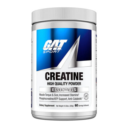 Gat CREATİNE MONOHYDRATE 300 Gram -USA ABD / 60 SERVİS