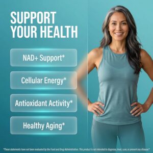 Clean Nutraceuticals NAD Spermidine Fisetin Quercetin Grape Seed Gotu Kola Berberine Astaxanthin Taurine Pomegranate Acai Anti Aging Longevity 90 caps - Görsel 3