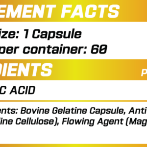 Grimlabs DAA, D-Aspartic Acid 500mg 60 Servings