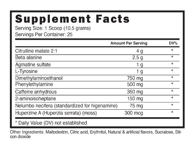 BlackStone Labs DustX Pump Preworkout 262,5 Gr - Görsel 2