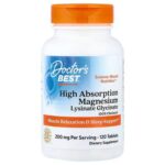 Doctor's Best High Absorption Sleep Magnesium Glycinate 120 Tablets