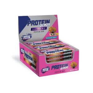 Muscle Station Musclestation Supreme Crunch Ev Kurabiyesi Çikolata 12li kutu