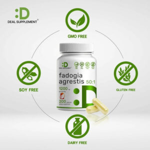 Deal Supplement Fadogia Agrestis Extract 1200mg Per Serving, 240 Capsules - Görsel 2