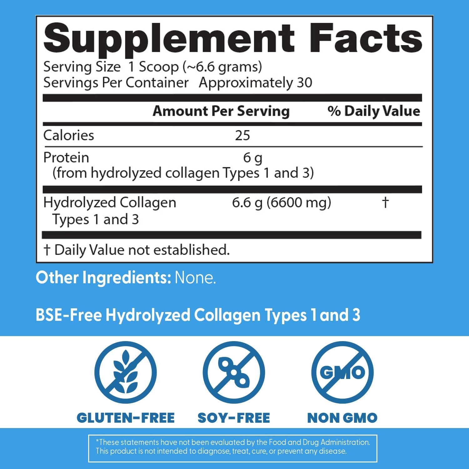 Doctor's Best Pure Collagen Types 1 & 3 Promotes Healthy Skin Hair & Nails – Bone & Joint Support 200 g - Görsel 4