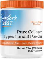 Doctor's Best Pure Collagen Types 1 & 3 Promotes Healthy Skin Hair & Nails – Bone & Joint Support 200 g