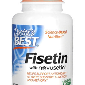 Doctors Best Fisetin with Novusetin 100 mg 30 Veggie Caps