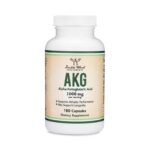 DOUBLE WOOD AKG Alpha Arginine Ketoglutaric Acid Nitric Oxide 180 Caps