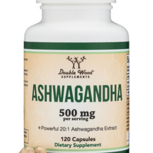 DOUBLE WOOD Ashwagandha - 120  500 mg capsul