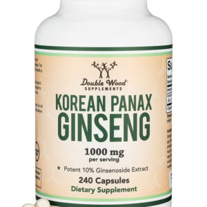 DOUBLE WOOD Korean Panax Ginseng 240 Caps