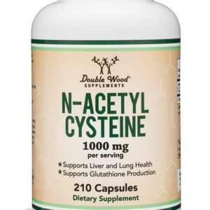 DOUBLE WOOD N-Acetyl Cysteine NAC 210  500 mg caps