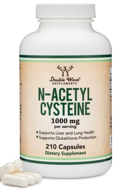 DOUBLE WOOD N-Acetyl Cysteine NAC 210 500 mg caps