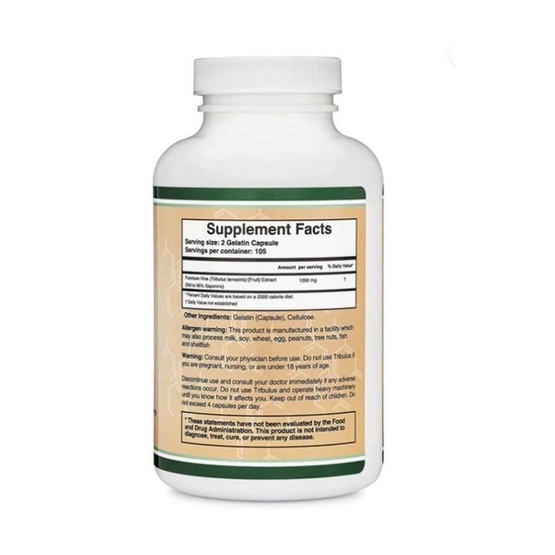 Double Wood Tribulus Extract 1000 mg 210 Kapsül