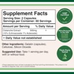 Double Wood Cistanche Tubulosa Extract Test For men Anti-aging 500mg 120 Caps - Görsel 2