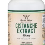 Double Wood Cistanche Tubulosa Extract Test For men Anti-aging 500mg 120 Caps